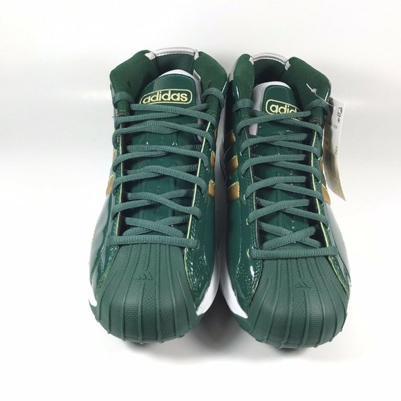 Adidas Pro Model 2G SVSM Lebron DS Green Gold - Picture 3 of 7